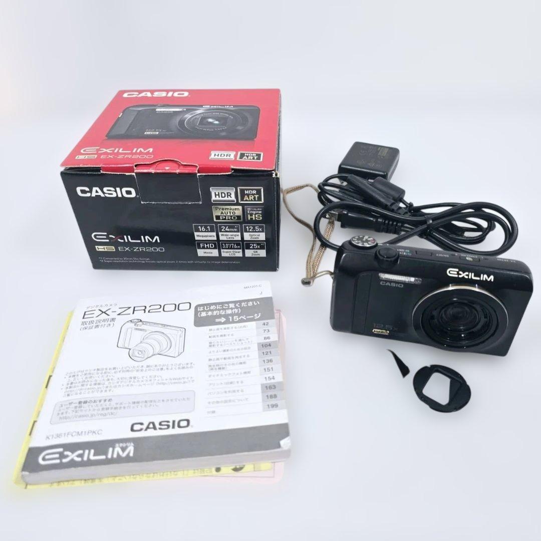 CASIO EXILIM EX-ZR200 ジャンク レンズエラー カシオ
