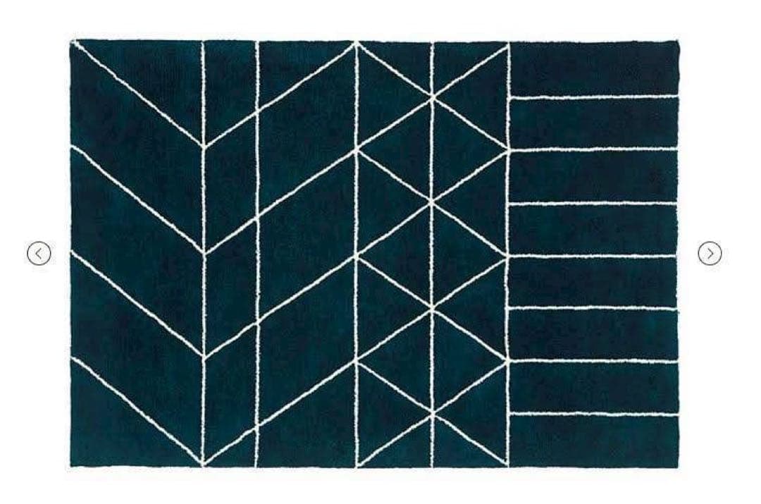 【新品未使用】unicoアクリルラグ KALUU