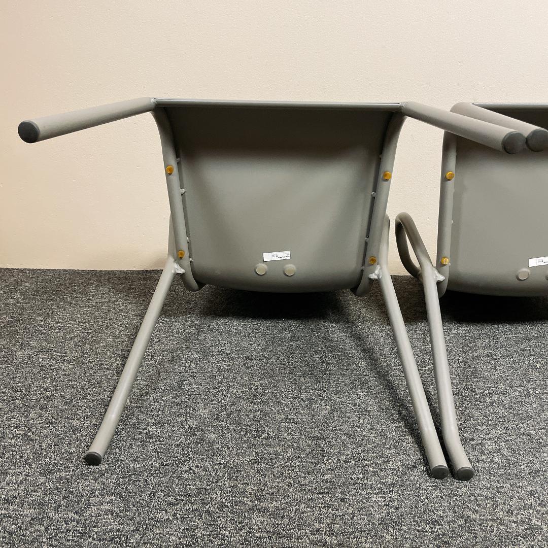 希少　IKEA TUNHOLMEN ガーデンチェア 2脚セット アルミ