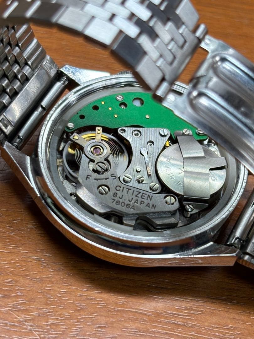 シチズン コスモトロン 電磁テンプ式腕時計　超美品