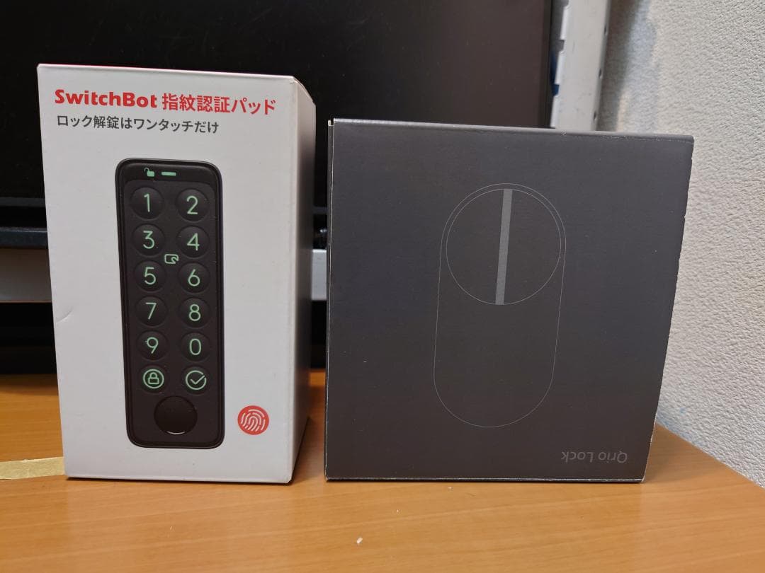 Qrio lock ＋ Switchbot指紋認証パッド　セット