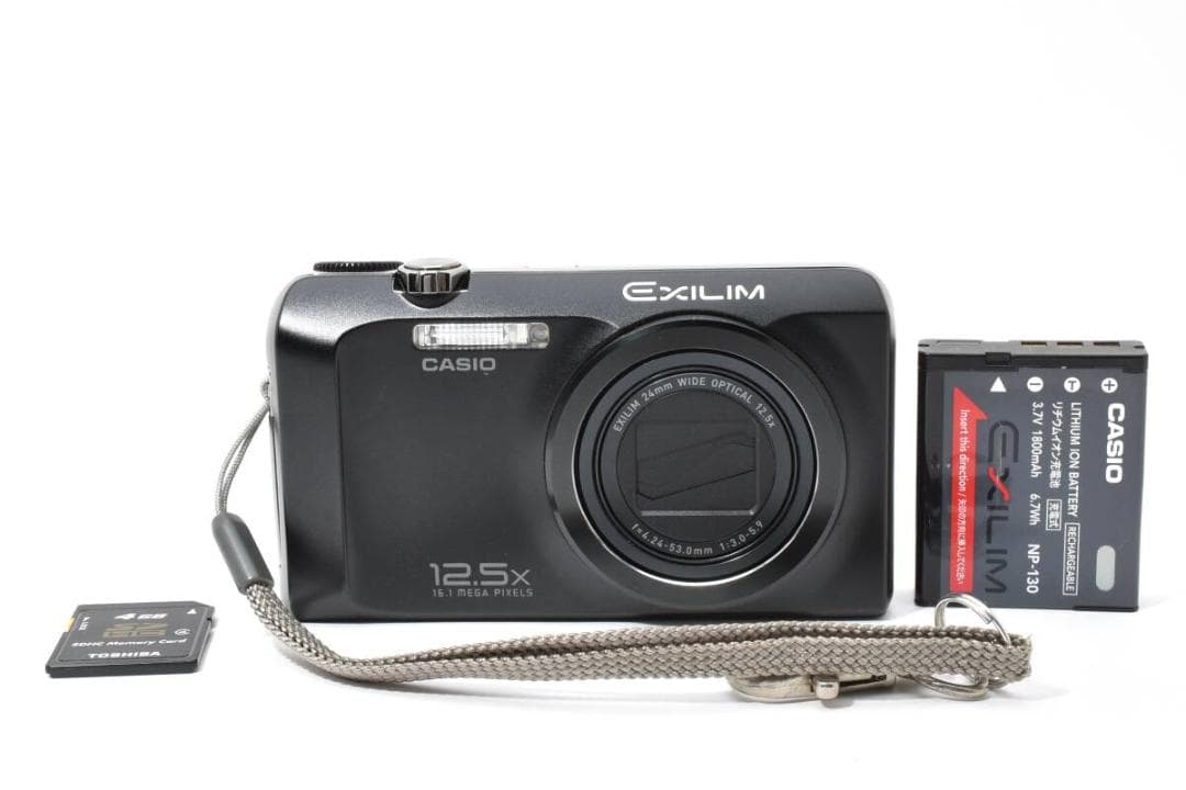 美品　カシオ　CASIO EXILIM EX-H30 ブラック ＃A320