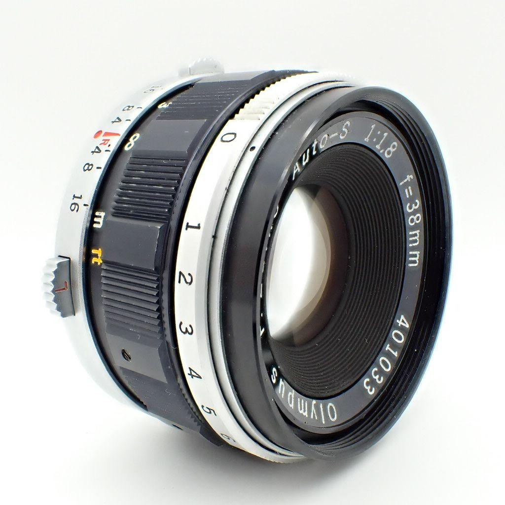 【動作確認済】OLYMPUS ペン用レンズ F.Zuiko 38mm f1.8