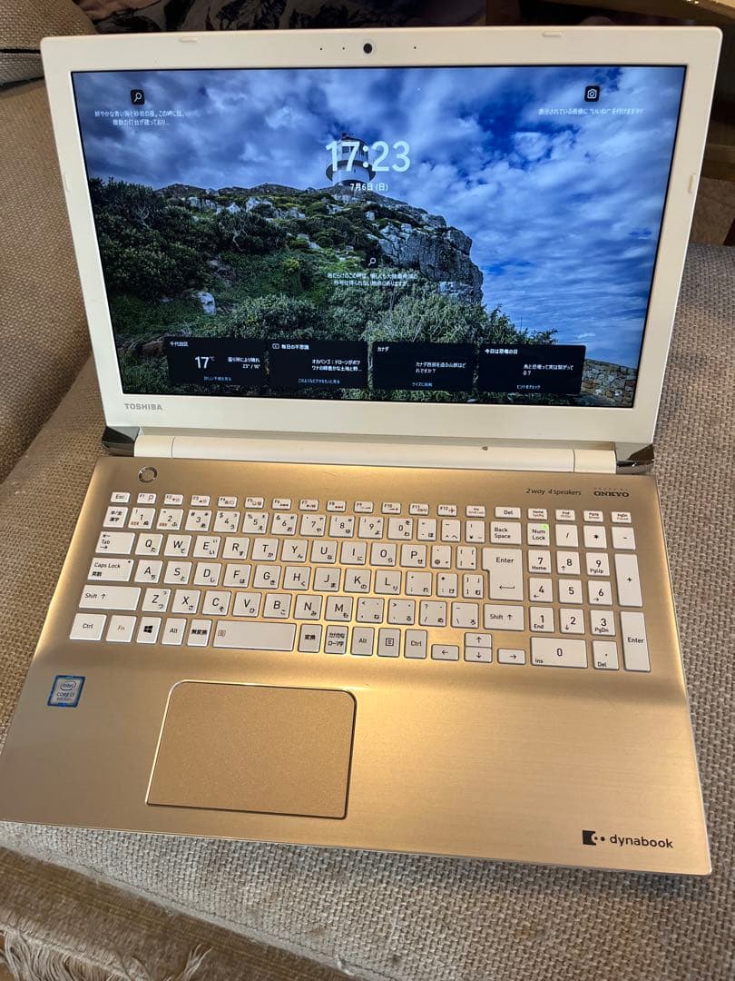 Windowsノート本体 TOSHIBA dynabook T65/GG