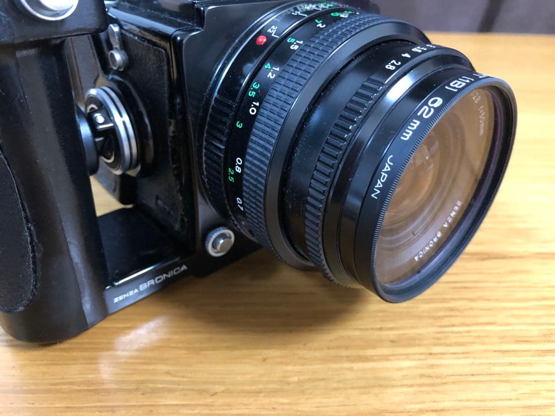 Zenza Bronica ゼンザブロニカ　ETR SP レンズ×2 グリップ