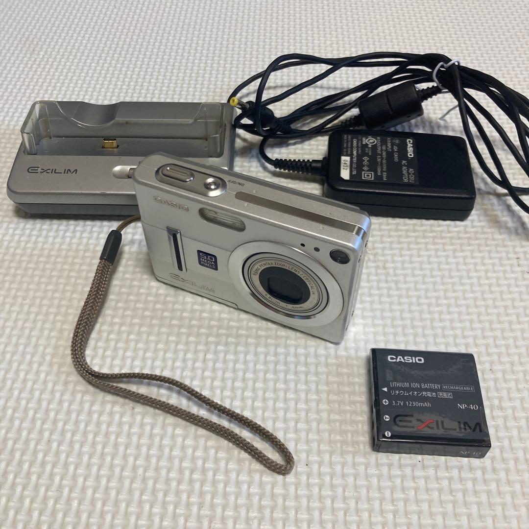 CASIO EXILIM EX-Z55 シルバーセット