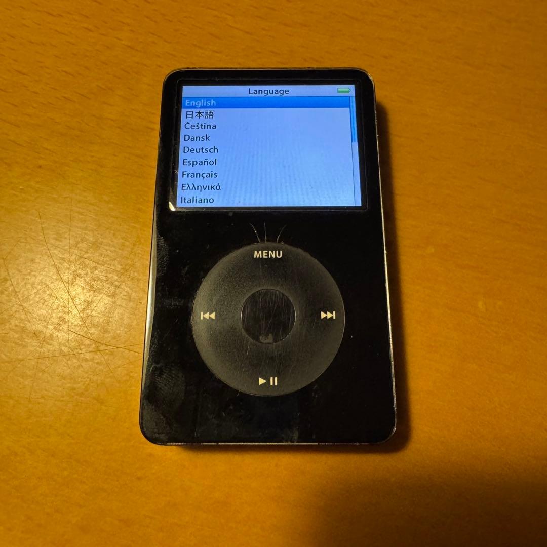 iPod Classic 5.5世代 80GB 充電ケーブル付き A1136