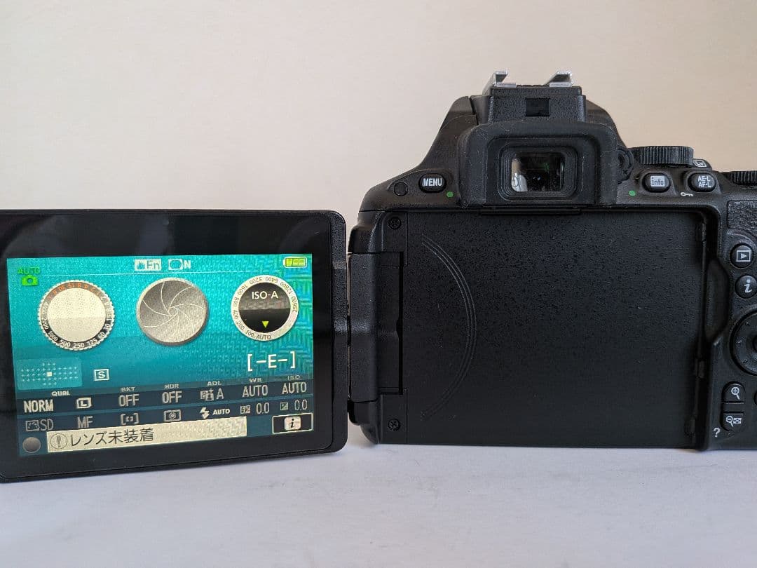 ​♥美品♥Nikon D5500◆タッチパネル＆自撮りOK　ボディ