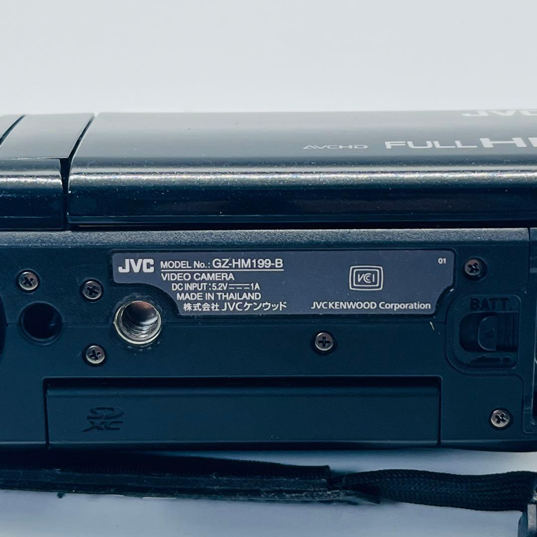 美品　GZ-HM199-B JVC エブリオ　ビデオカメラ