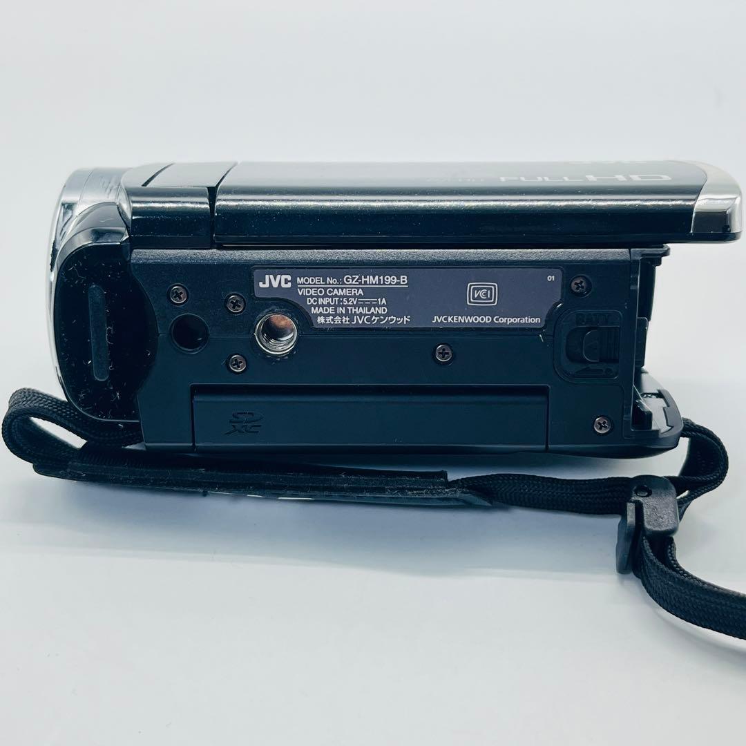 美品　GZ-HM199-B JVC エブリオ　ビデオカメラ