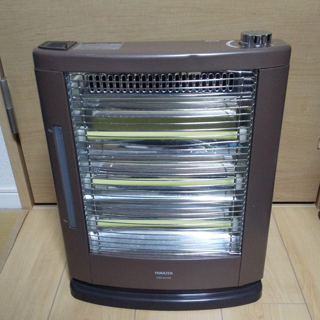 加湿機能付き電気ストーブ900W YAMAZEN DSE-KC102