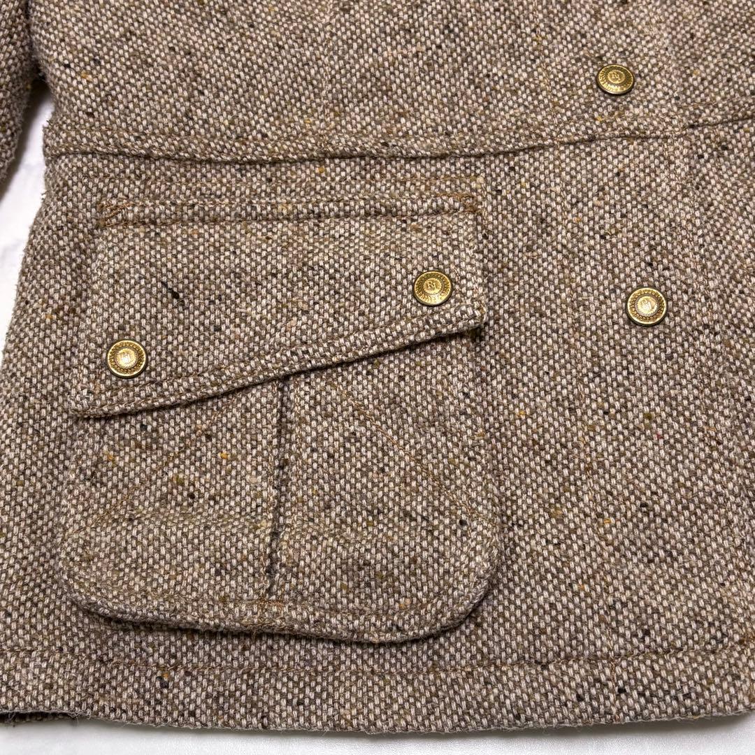 オールドラルフローレン POLO JEANS ツイードジャケット L キルト裏地