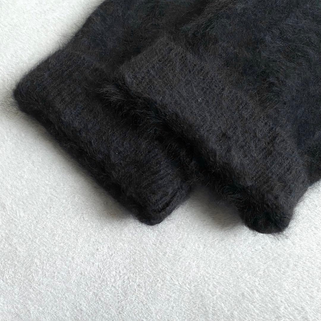 【ほぼ未使用✨】Deuxieme Classe ふわふわ　シャギーニット　黒