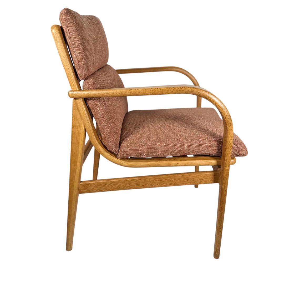 HR674 HIDA 飛騨産業　L-Chair アームチェア　肘付き　キツツキ