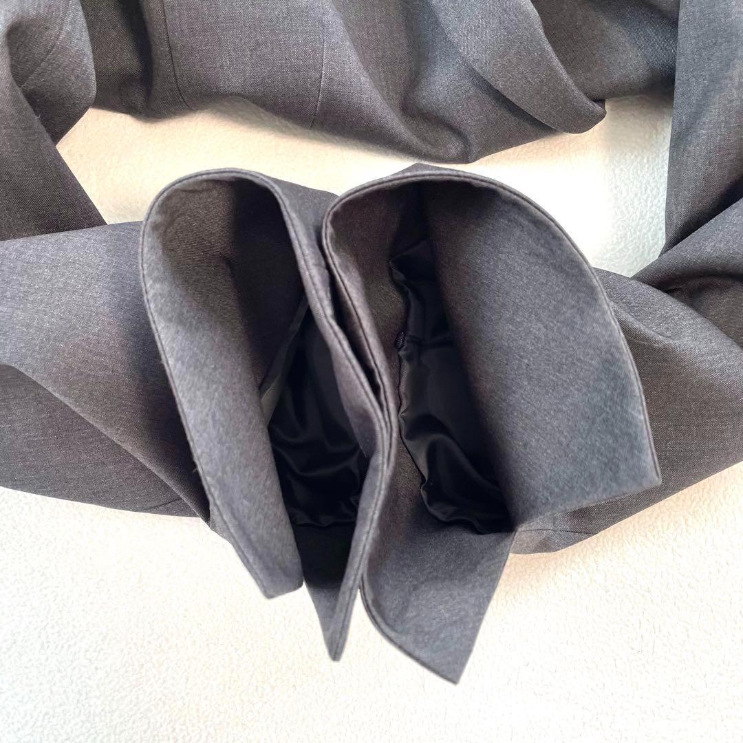 【極美品・未使用級】リファンネ パンツ セットアップ スーツ 15号 グレー