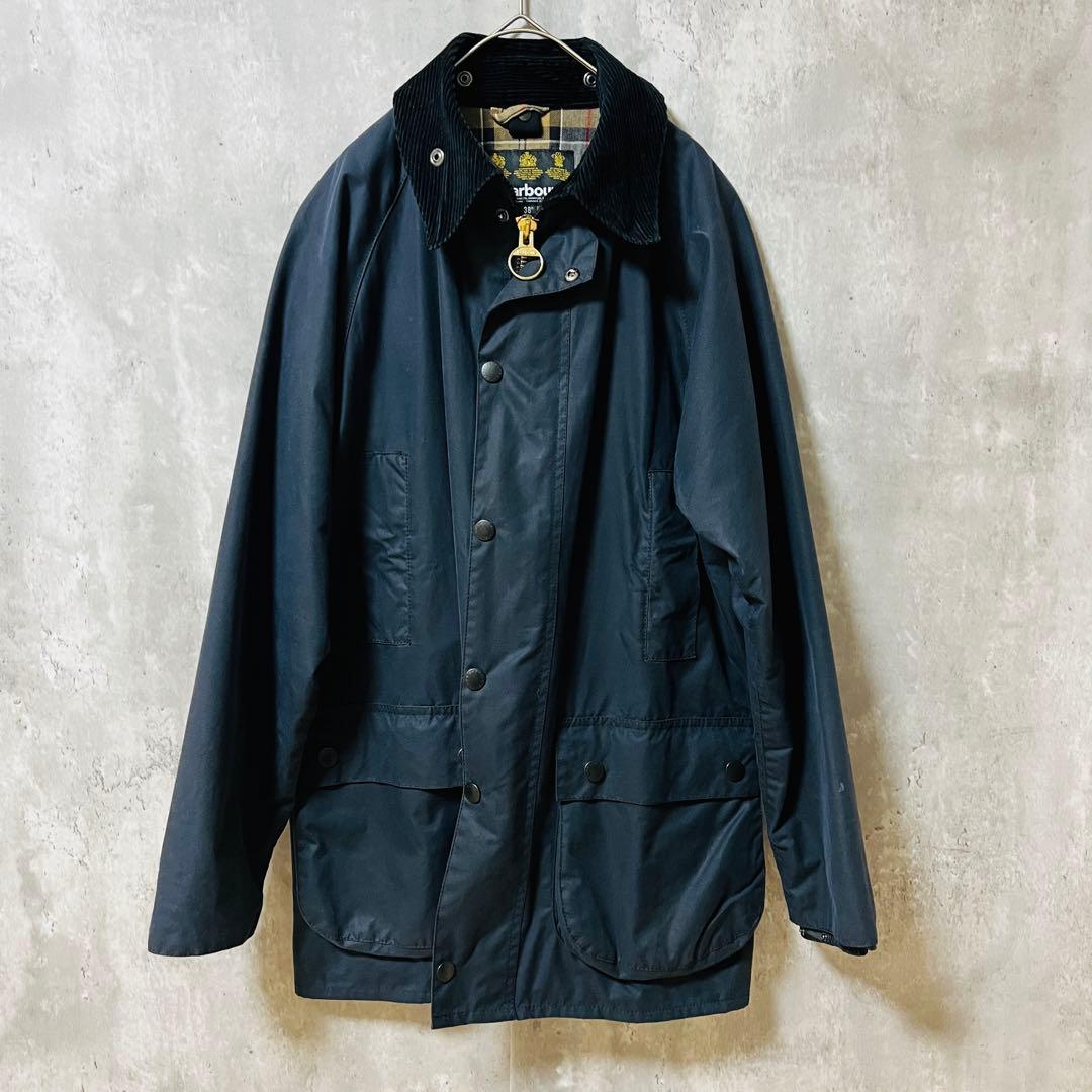 Babour BEAUFORT SL 38 ワックスドジャケット ネイビー