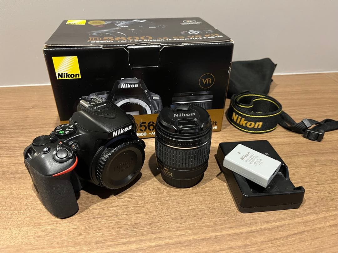 【Nikon】D5600 18-55VR Kit（中古）