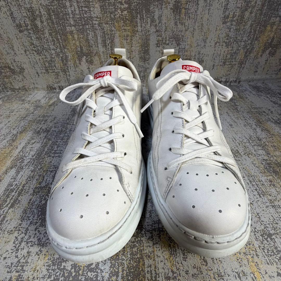 ★人気★カンペール レザースニーカー【26.5】ランナーフォー ホワイト 白