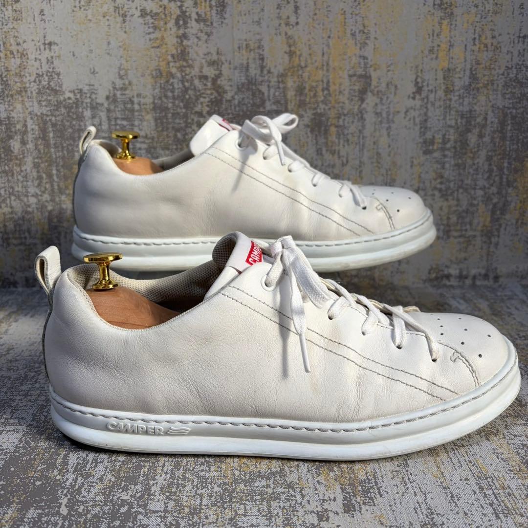 ★人気★カンペール レザースニーカー【26.5】ランナーフォー ホワイト 白
