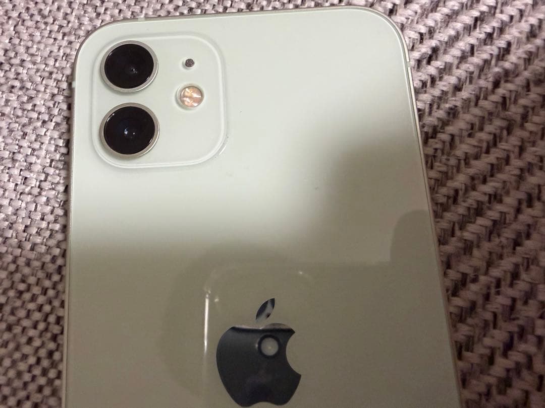 iPhone12 64GB SIMフリー バッテリー82％ ホワイト 傷少ない