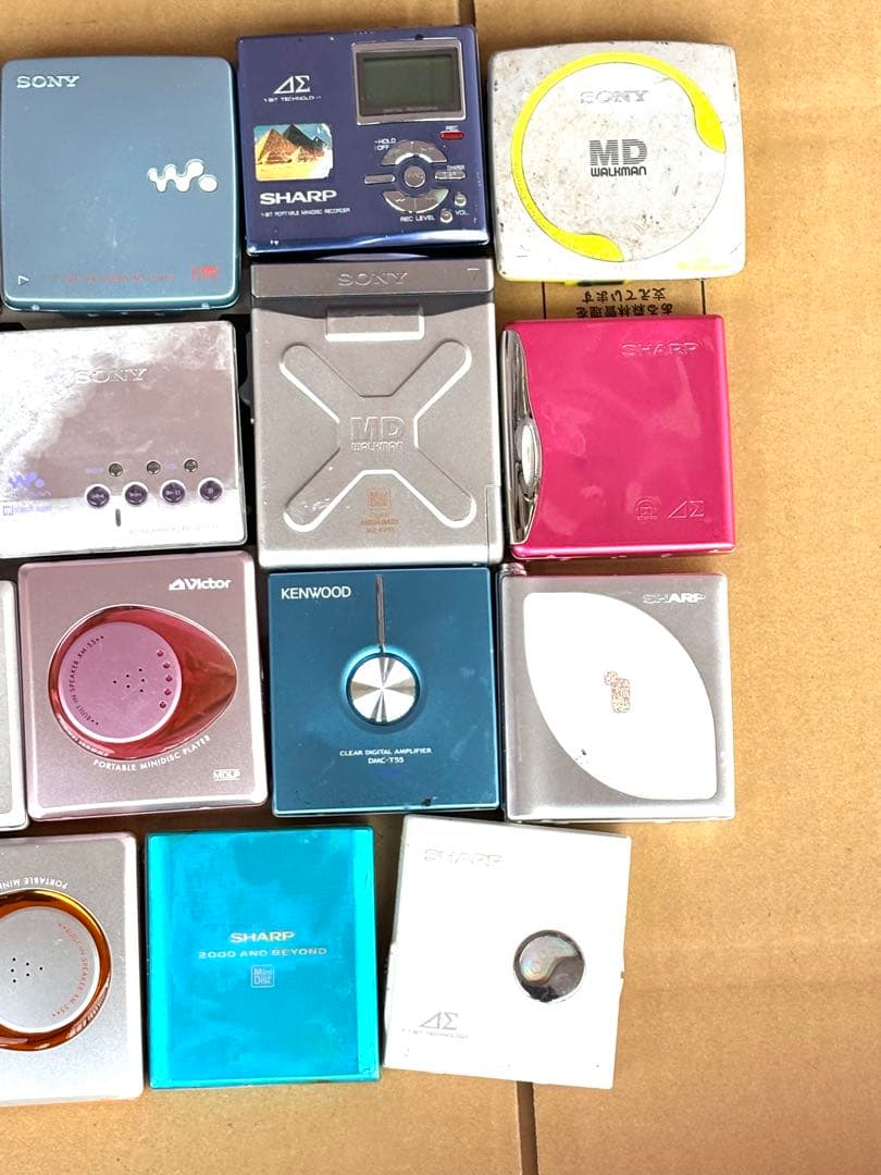 MDプレーヤー ジャンク品 19台 まとめセット