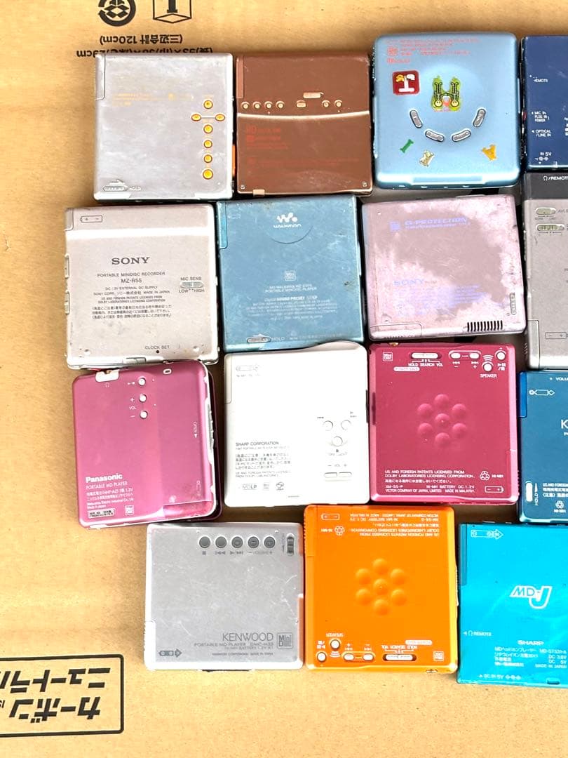 MDプレーヤー ジャンク品 19台 まとめセット