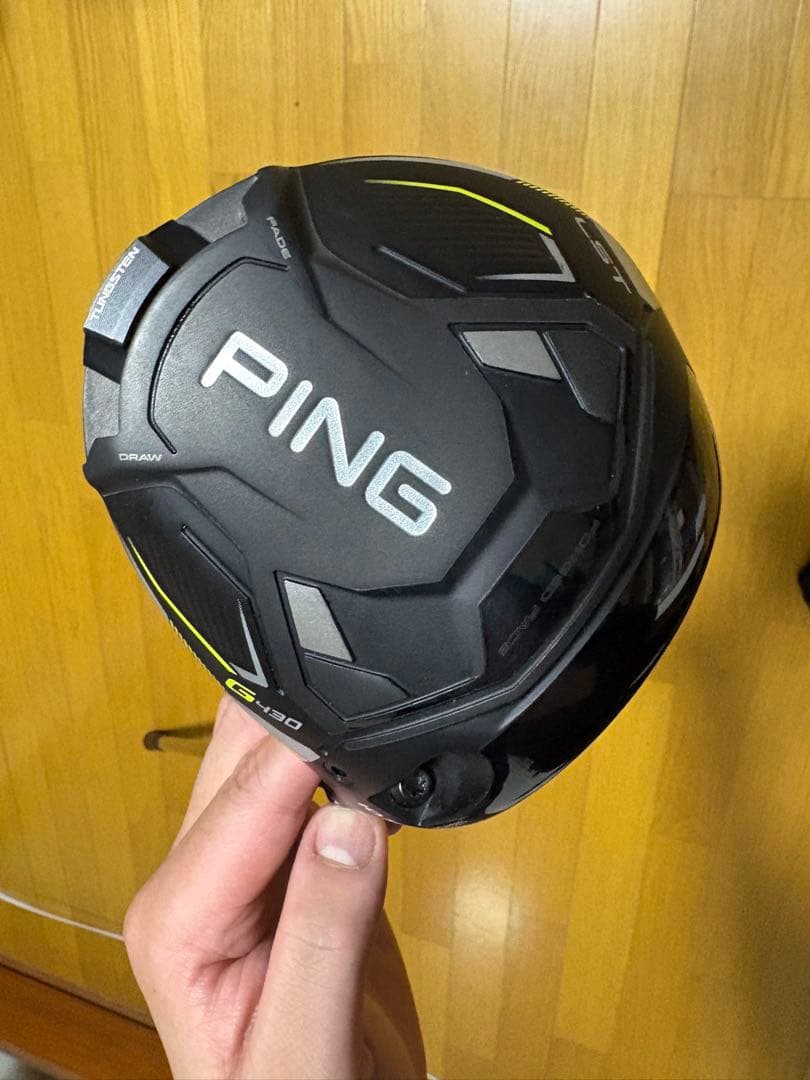 PINGピンG430 LST 10.5度ピンツアークローム2.0 65Sシャフト