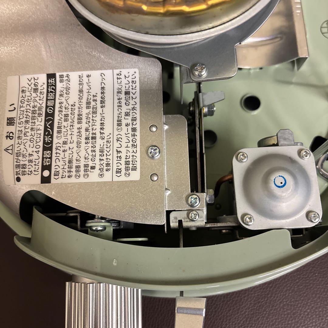 SENGOKUポータブルガスストーブ SAG-BF02A(G) グリーン　美品