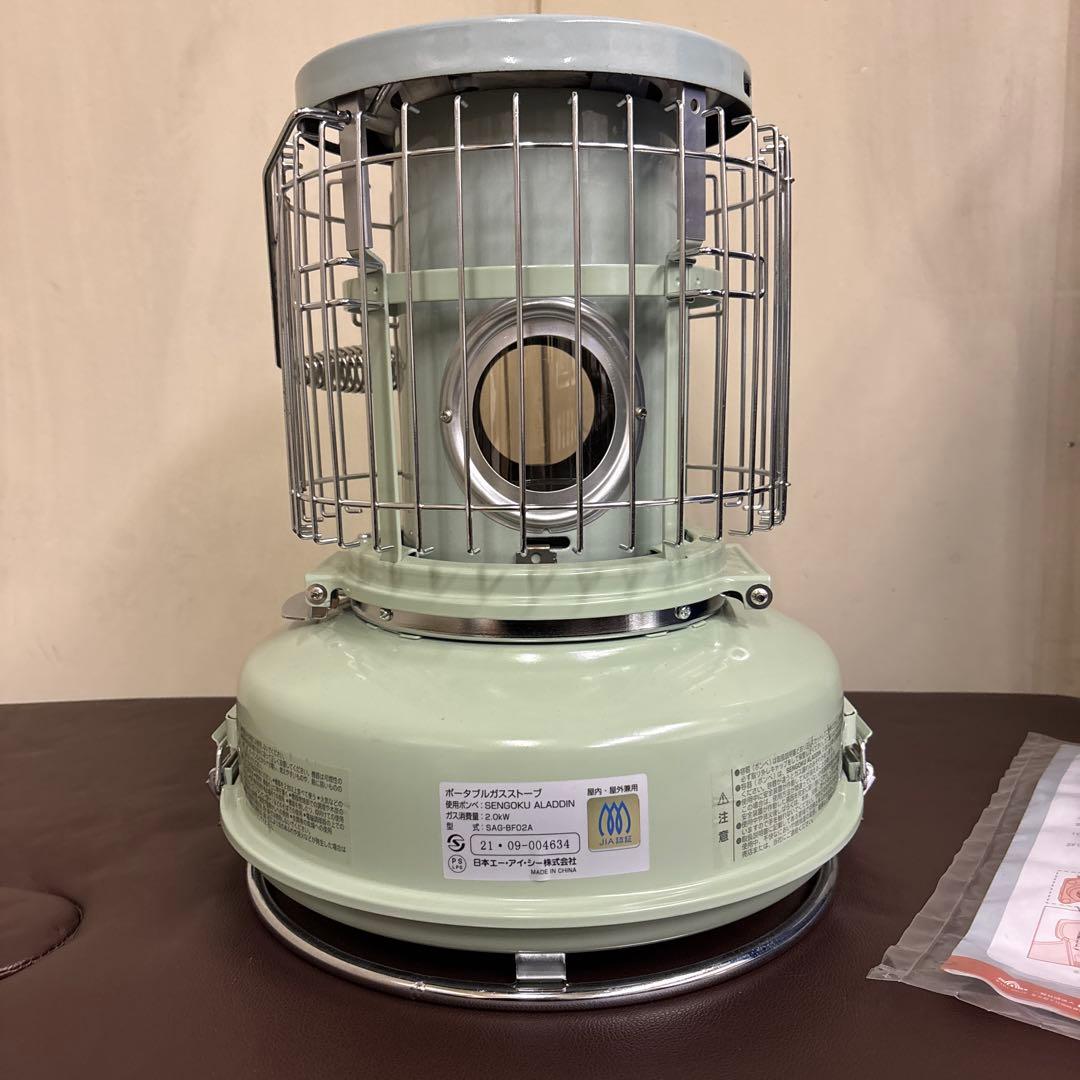 SENGOKUポータブルガスストーブ SAG-BF02A(G) グリーン　美品