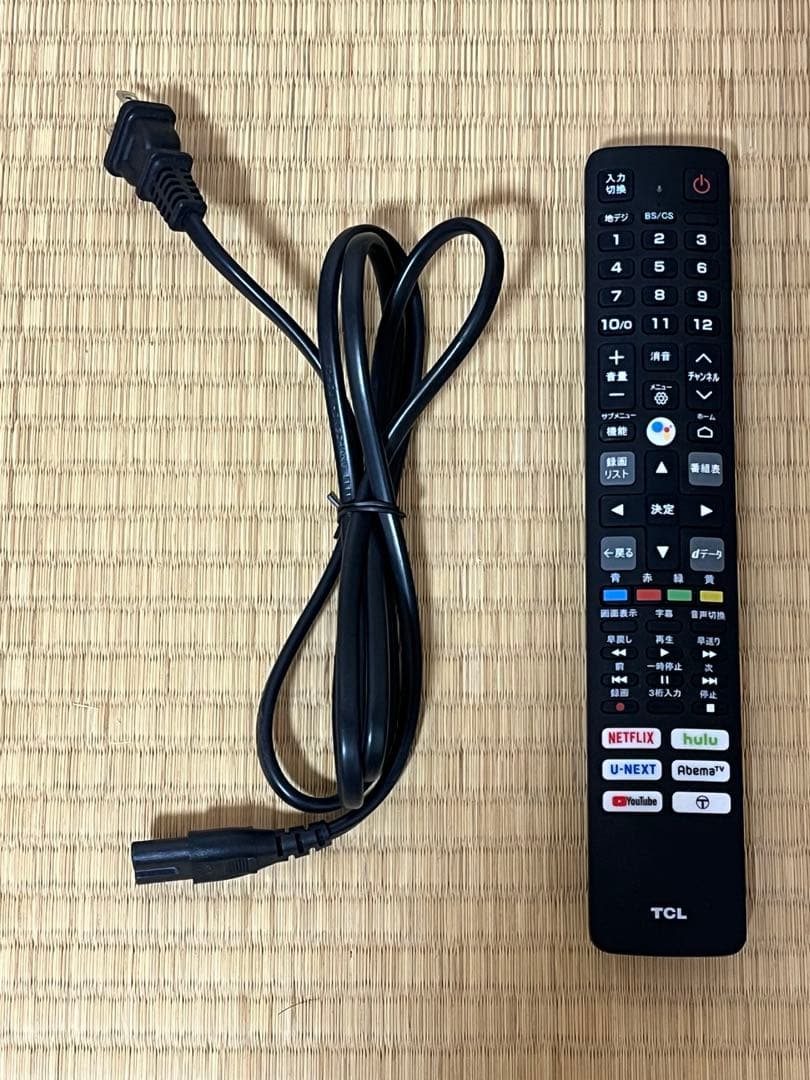 【ジャンク】TCL 40V型 液晶テレビ 2K スマートテレビ 40S515