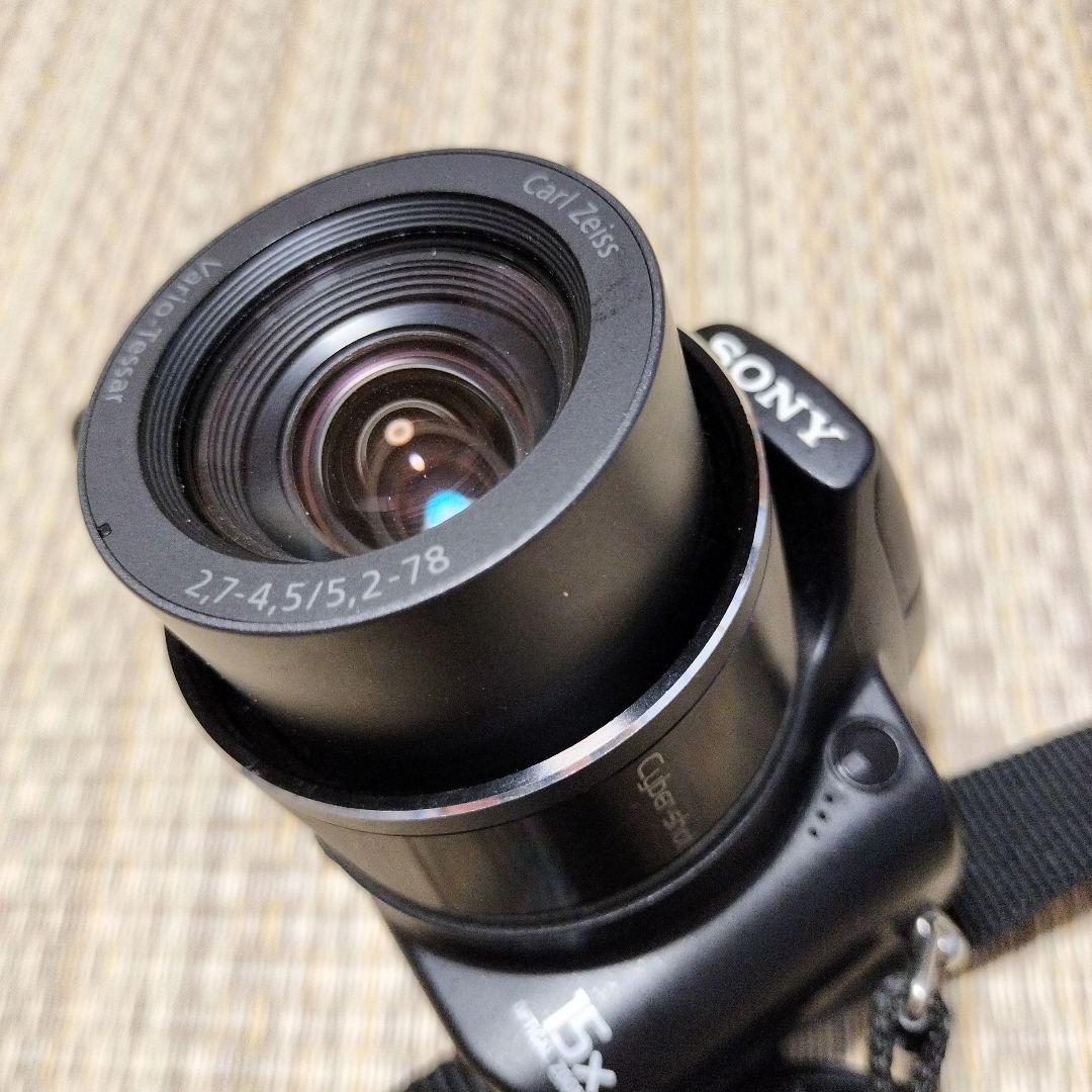 美品 SONY Cyber-shot DSC-H50 黒 メモリースティック付き