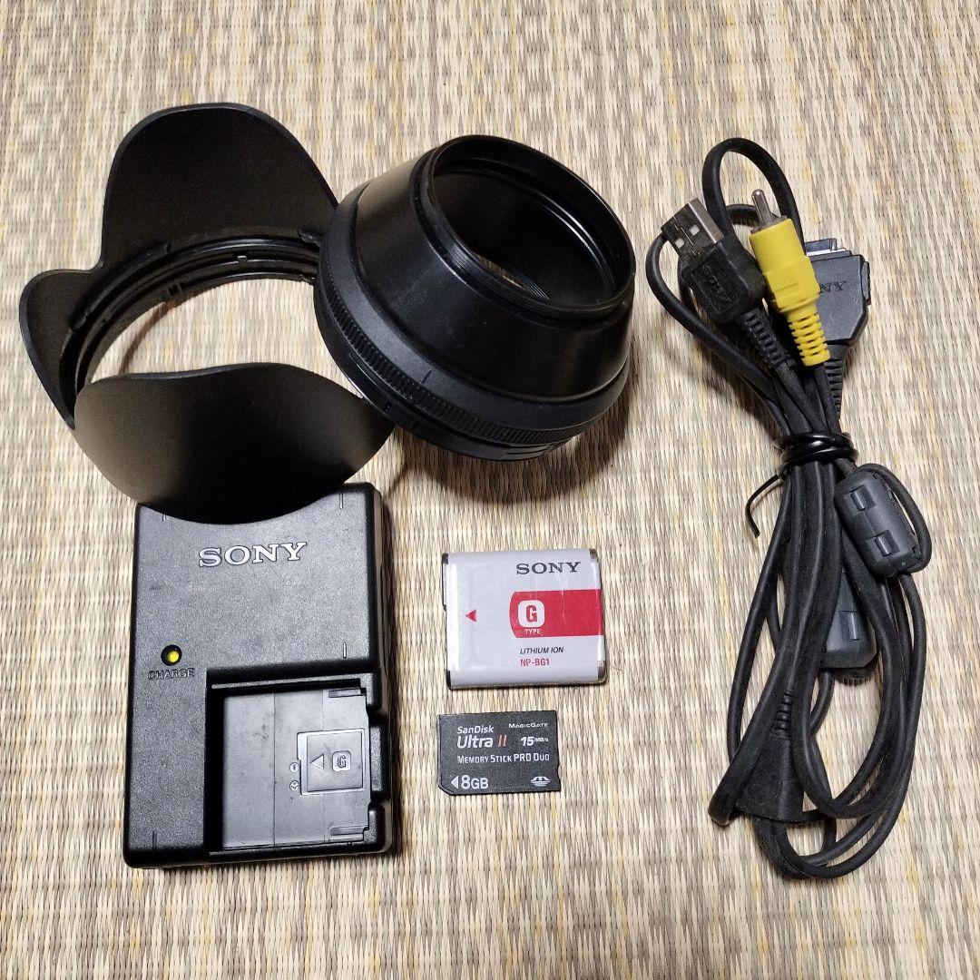 美品 SONY Cyber-shot DSC-H50 黒 メモリースティック付き