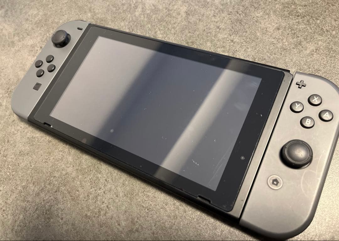 Nintendo Switch 本体 グレー付属品付き＋モンハンライズ