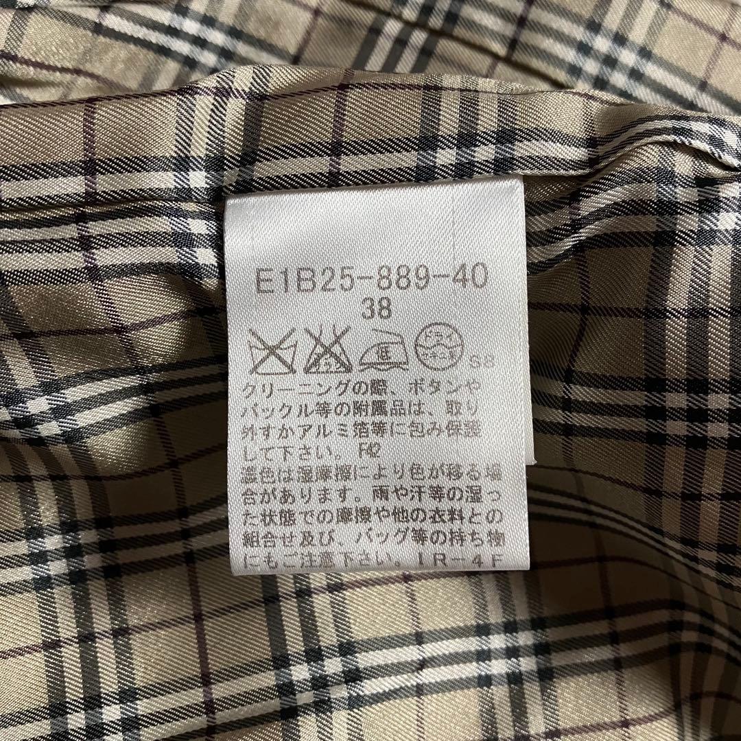 BURBERRY BLUE LABEL ダッフルコート　ノバチェック　M