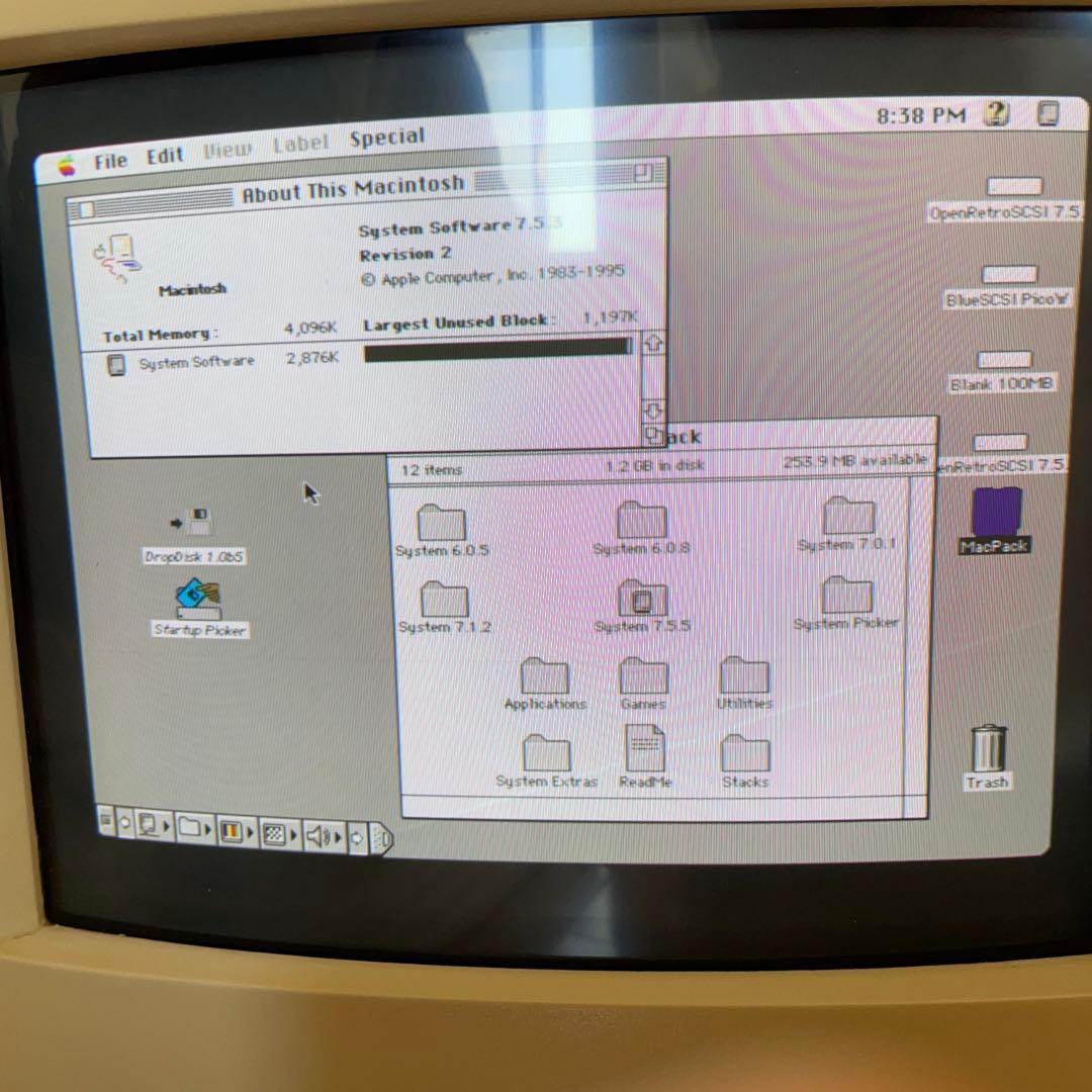 その他 Macintosh Color Classic (BlueSCSI / VGA)