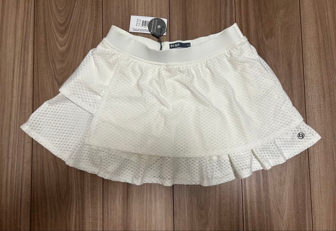 Lija リージャ　レイヤースコート　 ホワイト　新品タグ付き