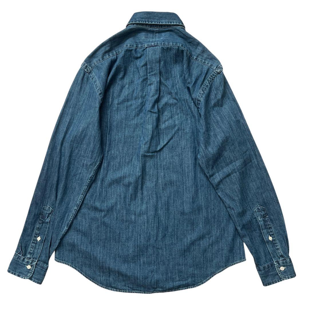 ポロラルフローレン　クラシックフィット シャンブレーシャツ　22年製　M