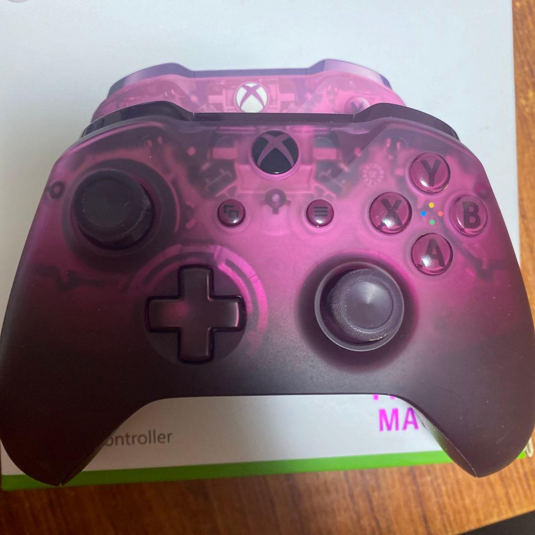 【美品】xbox ワイヤレスコントローラー限定モデル　ファントムマゼンタ