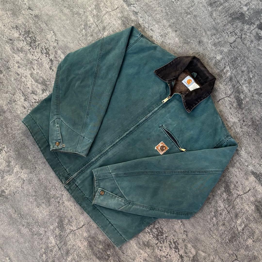 90’s USA製Carhartt カーハートデトロイトジャケットJ43HTG