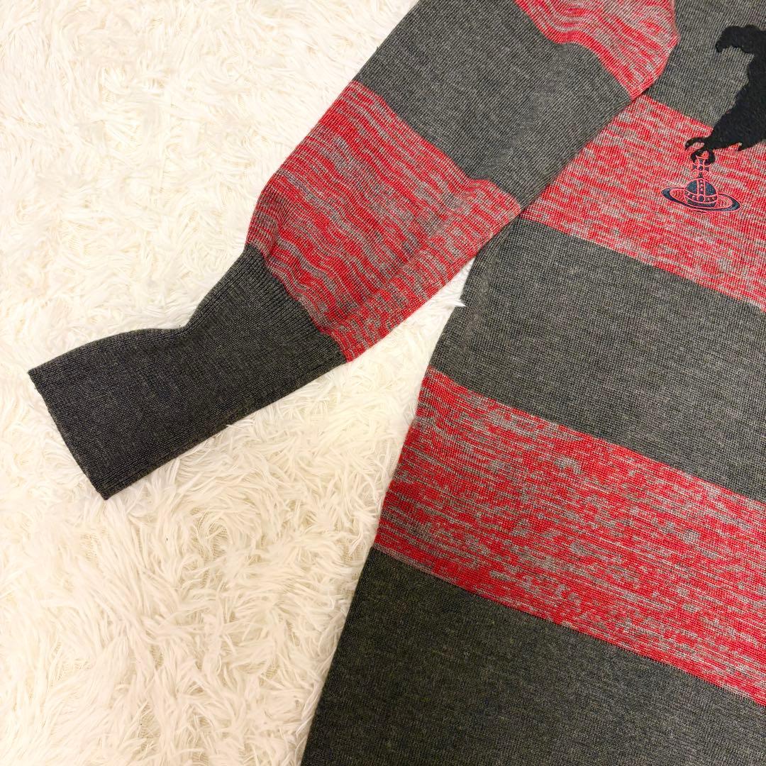 【ビックロゴ✨】Vivienne Westwood オーブ ロングカーディガン