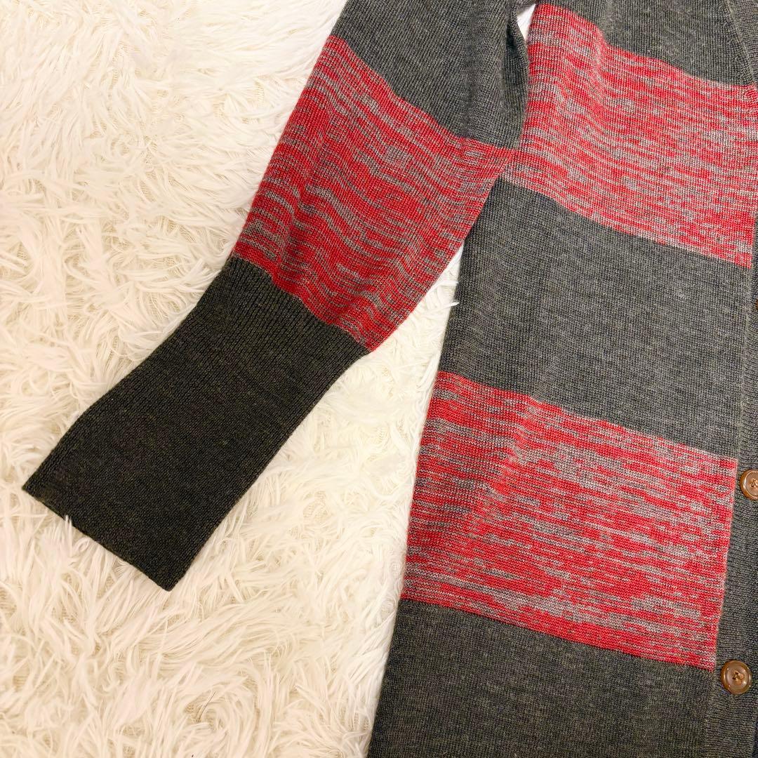 【ビックロゴ✨】Vivienne Westwood オーブ ロングカーディガン