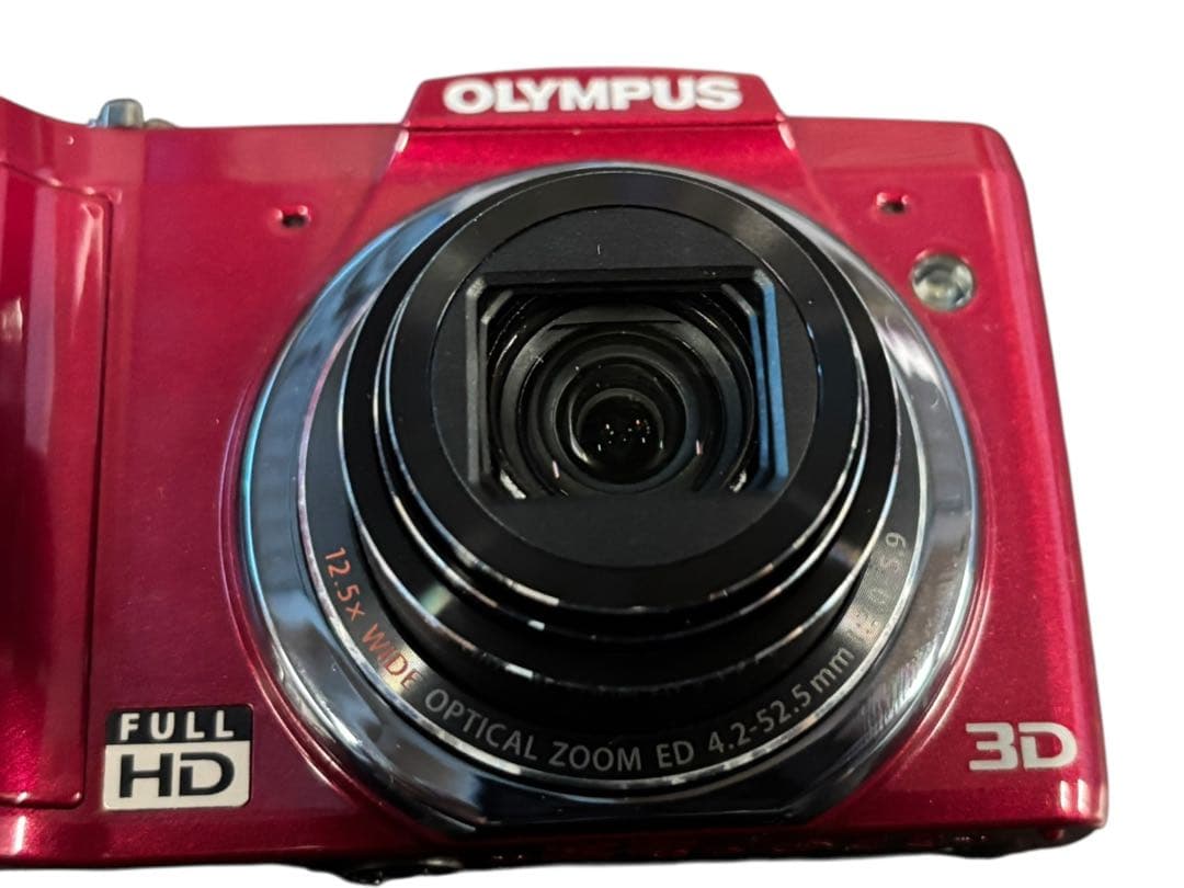 OLYMPUS SZ-20 デジカメ レッド 本体 箱付 動作品