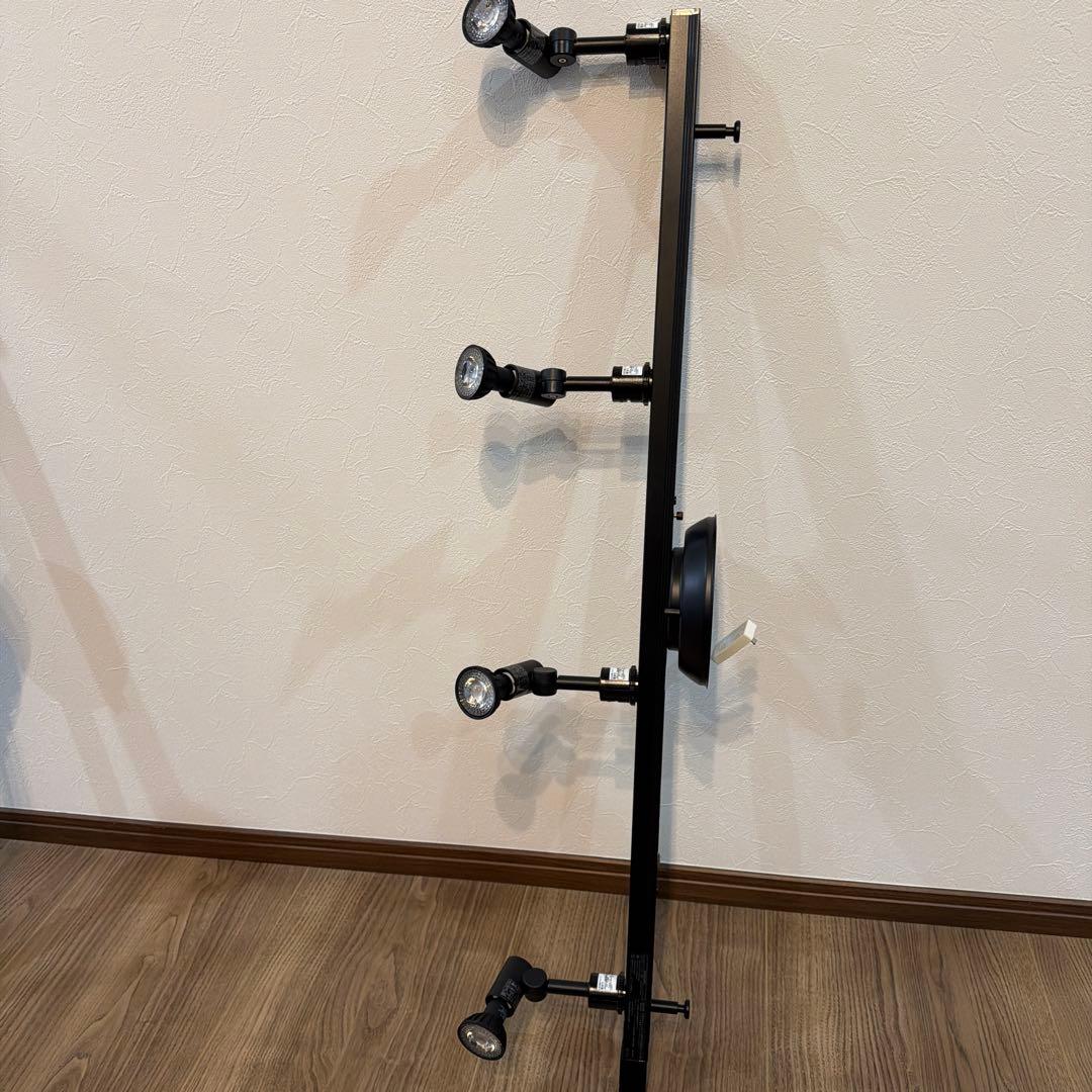 ブラック スポットライト セット4灯 E11対応