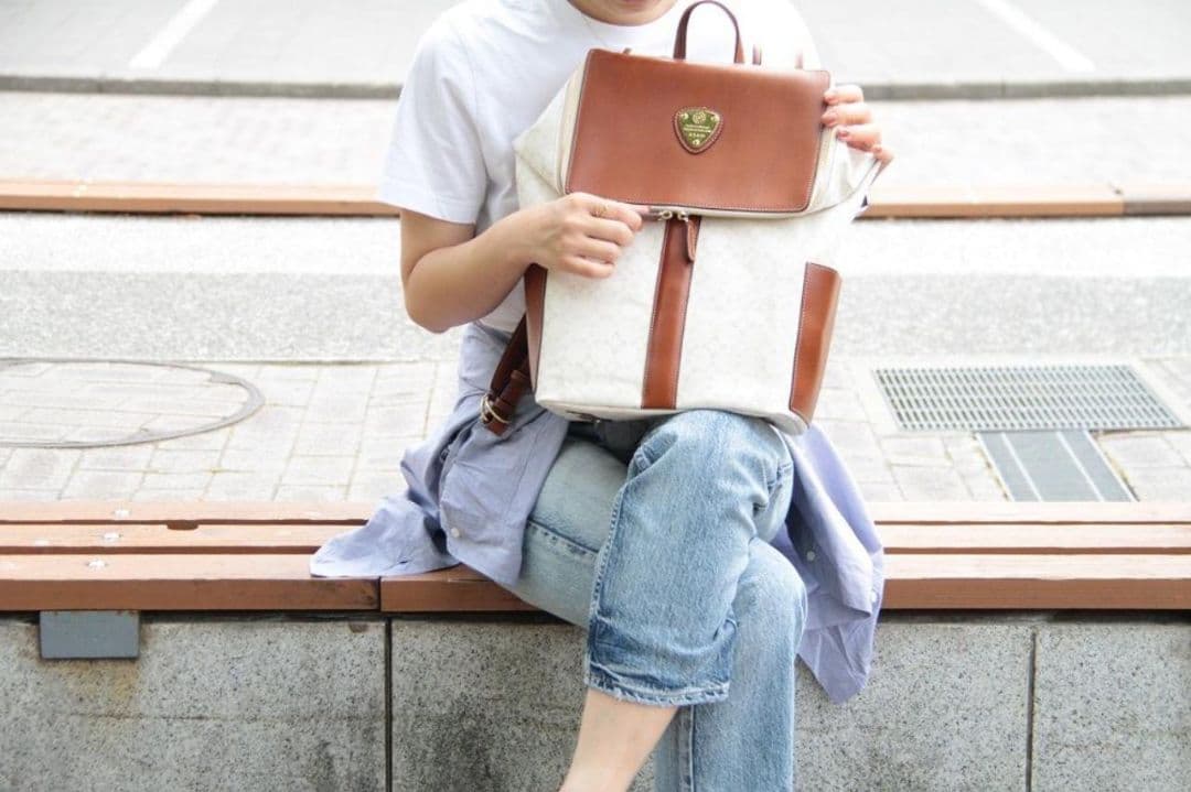 【未使用に近い(記載事項有)】ATAO　❤️マッシュルーム・MG帆布❤️