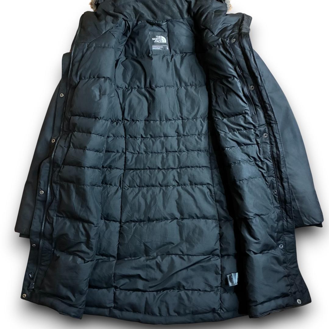 ノースフェイス ダウンコート 550FIL DRYVENT ロング丈 ファー付