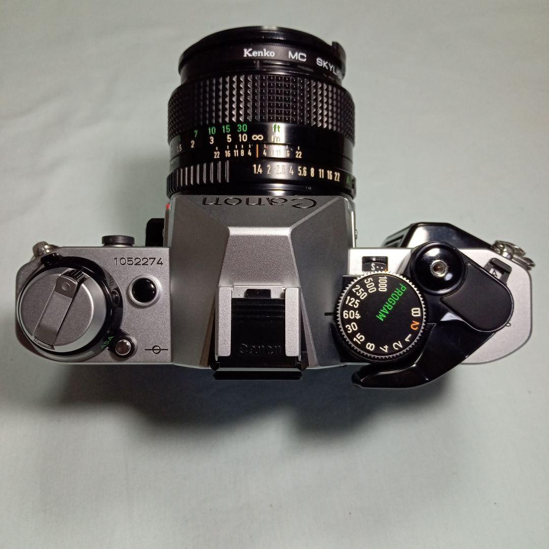 動作確認済 CANON AE-1P+NewFD 50mm f 1.4