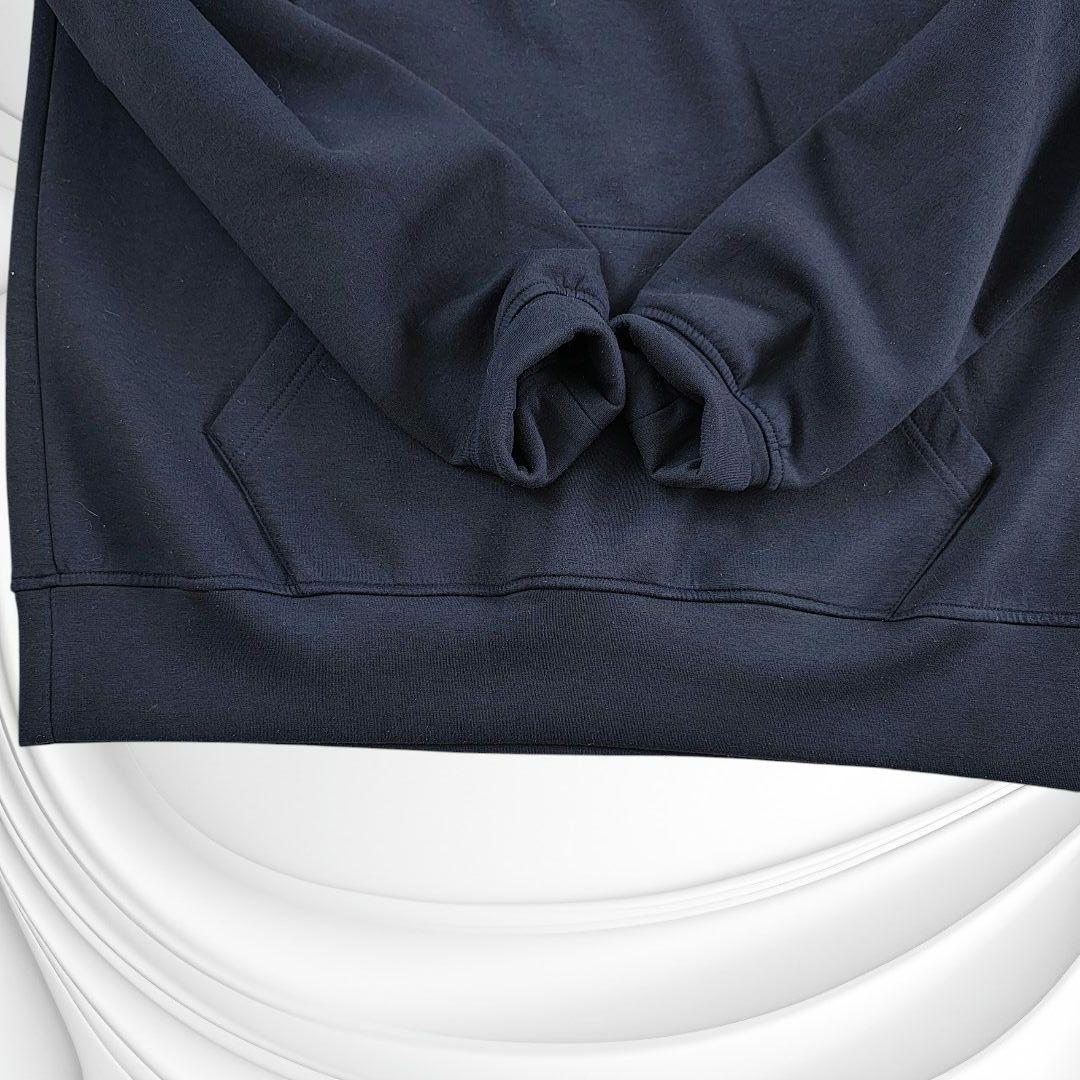 極美品★muta MARINE ムータマリン プルオーバーパーカーネイビー L