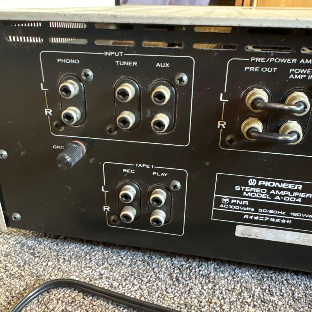 パイオニア アンプ　Pioneer A-004