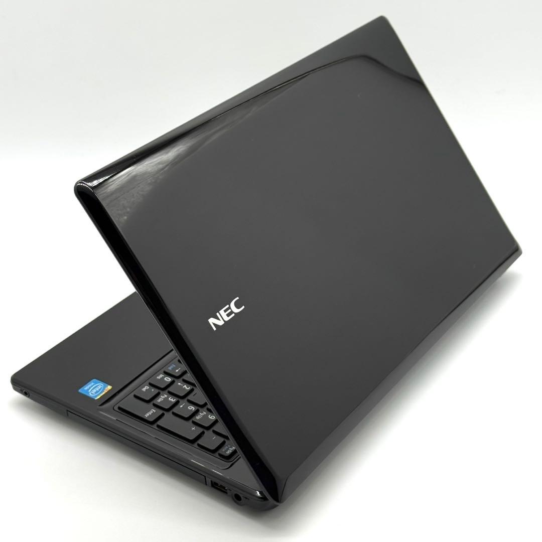 NECノートPC Celeron 8GB SSD256 バッテリー新品 DVD
