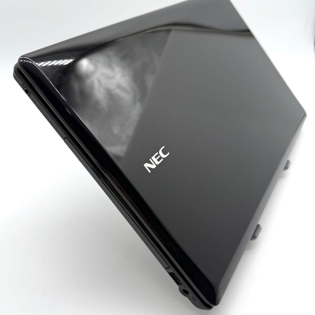 NECノートPC Celeron 8GB SSD256 バッテリー新品 DVD